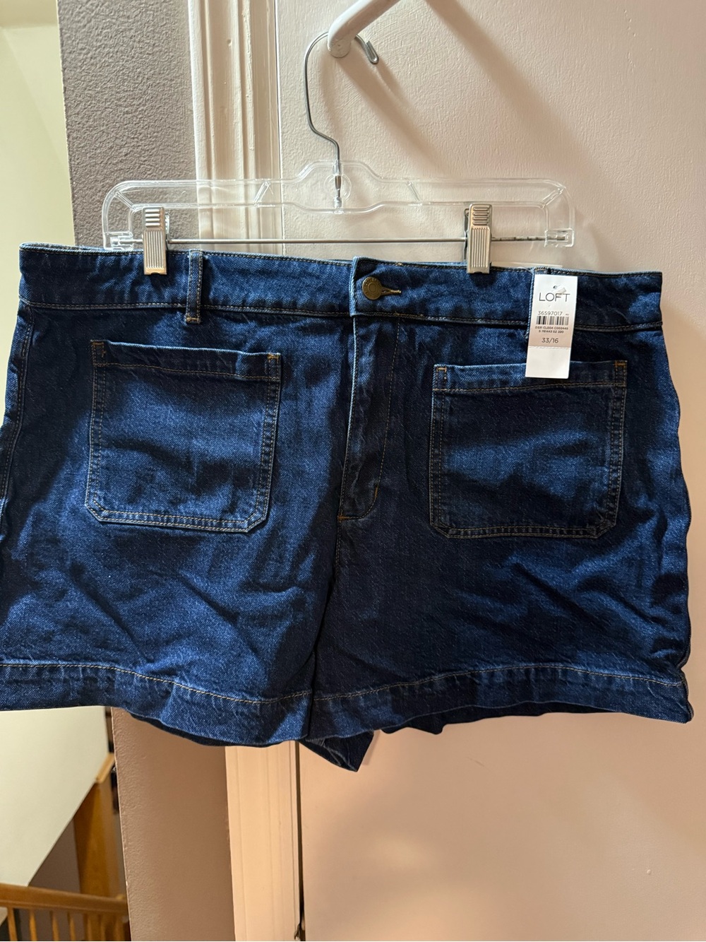 LOFT Palmer Denim Shorts